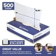thumbnail image 4 of Hojas de papel Deli Wax Stock Your Home, 500 unidades, 8 x 28 cm, 4 of 7