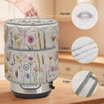 thumbnail image 2 of Pastoral Flowers Pressure Cooker Cover Wildflowers Retro Plants Linen Texture Dust Cover for Kitchen Appliances with Top Handle & Storage Pockets, Fits 8 Quart Instant Pot, Air Fryer, Crock Pot, 2 of 9