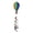 Mini Rainbow, variant on In the Breeze 1027 — Mini Rainbow Panel Hot Air Balloon Wind Spinner — Colorful Kinetic Wind Spinner for Yards and Gardens