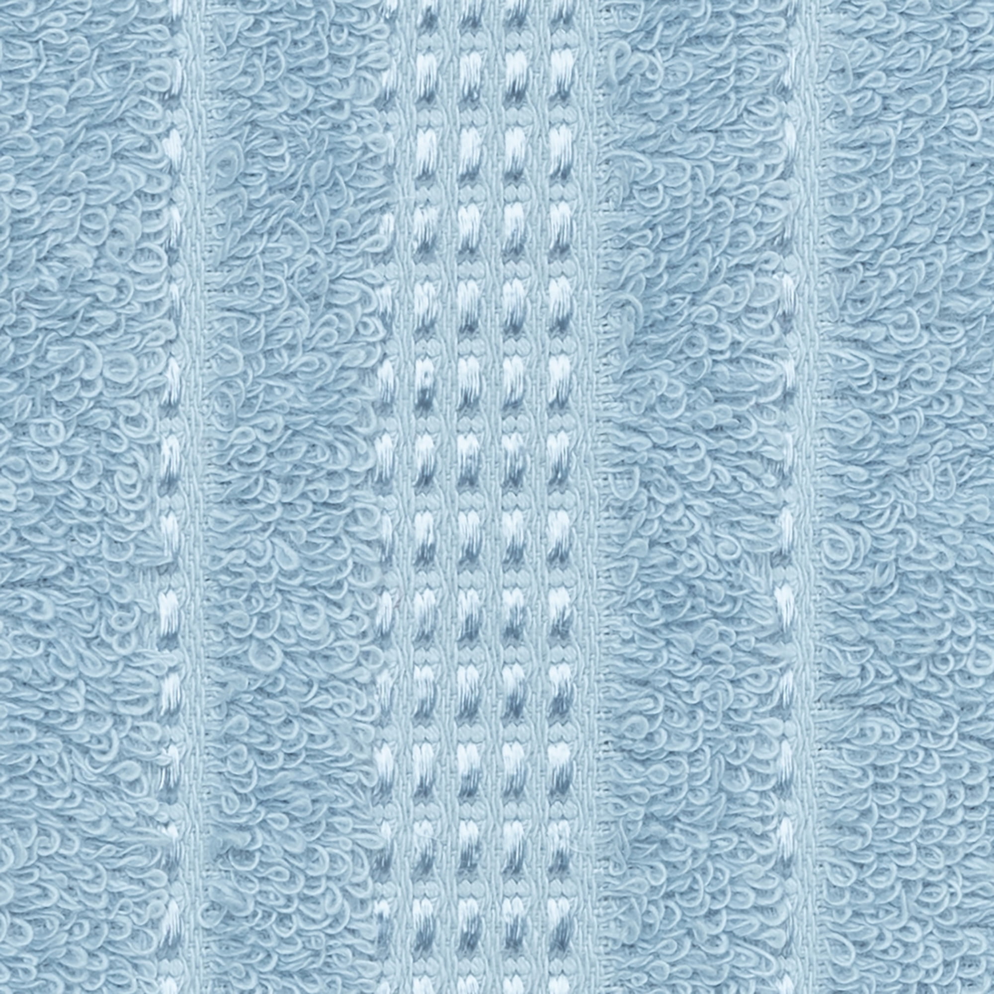 Melissa Linen 4 Piece Bath Towel Sets, (Bath Towel, Hand Towel, 2 Fingertips Towels for Adults), Ultra Absorbent and Soft, Ocean Blue