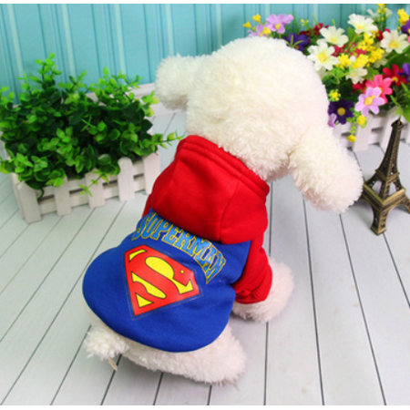 Pet Dog Cat Puppy Sweater Hoodie Coat For Small Pet Dog Warm Costume Apparel New Blue XXL