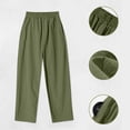 thumbnail image 6 of Gymvis Kids pockets Pants waterproof solid color casual elastic waist mosquito proof Pants for Kids, 6 of 8