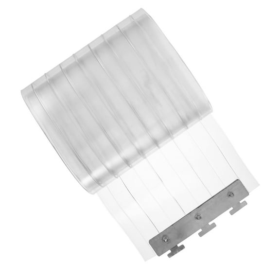 HEATSHAKING Door Strip Curtain Warehouse Doors Plastic Transparent 1Set