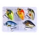 thumbnail image 3 of 5x Mini Crankbait Zulema Señuelos de pesca realista para trucha Walleye Estilo A, 3 of 8