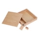 thumbnail image 2 of Caja de madera de almacenamiento de unidad portátil de arce cuadrado USB2.0 memoria Flash U disco 64G, 2 of 5