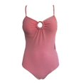 thumbnail image 1 of Traje de Baño Ocean Pacific Talla EG A rayas Rosa, 1 of 4