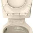 thumbnail image 4 of American Standard Contemporary Slow-Close Elongated Closed Front Toilet Seat with TriVantage in Bone, 4 of 6