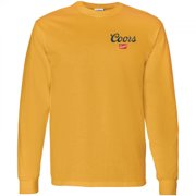 Coors Banquet Front and Back Print Long Sleeve Shirt-Small