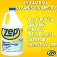 Zep Industrial Multipurpose Kitchen Cleaning Vinegar, Glass & Household Cleaner, 128 OZ Refill