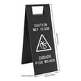 thumbnail image 2 of 9*23.6in 2Pcs Stainless Steel Wet Floor Sign, Caution Wet Floor Sign Safety Warning Sign, 2 of 9