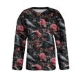 thumbnail image 6 of Halloween Sweaters for Women Funny Halloween Pumpkin Womens Sweaters Cardigan Knit Button Down Cropped Long Sleeve Fall Winter Trendy Plus Size Sweatshirt Tops Hot Pink 4XL, 6 of 6
