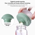 thumbnail image 4 of Caja de almacenamiento de leche en polvo infantil con cuerda colgante, contenedor sellado de gran capacidad, dispensador de alimentos, condimentos de arroz, azul, 60ML, 4 of 4