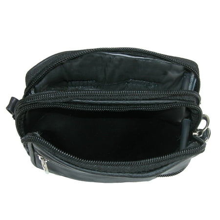 CTM Genuine Leather Convertible Belt Bag Waist Pack | Walmart Canada