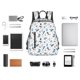 thumbnail image 4 of Balery Undersea Animals Mochila ligera para hombre y mujer: duradera e impermeable, ideal para la escuela, el trabajo, viajes y uso diario., 4 of 7