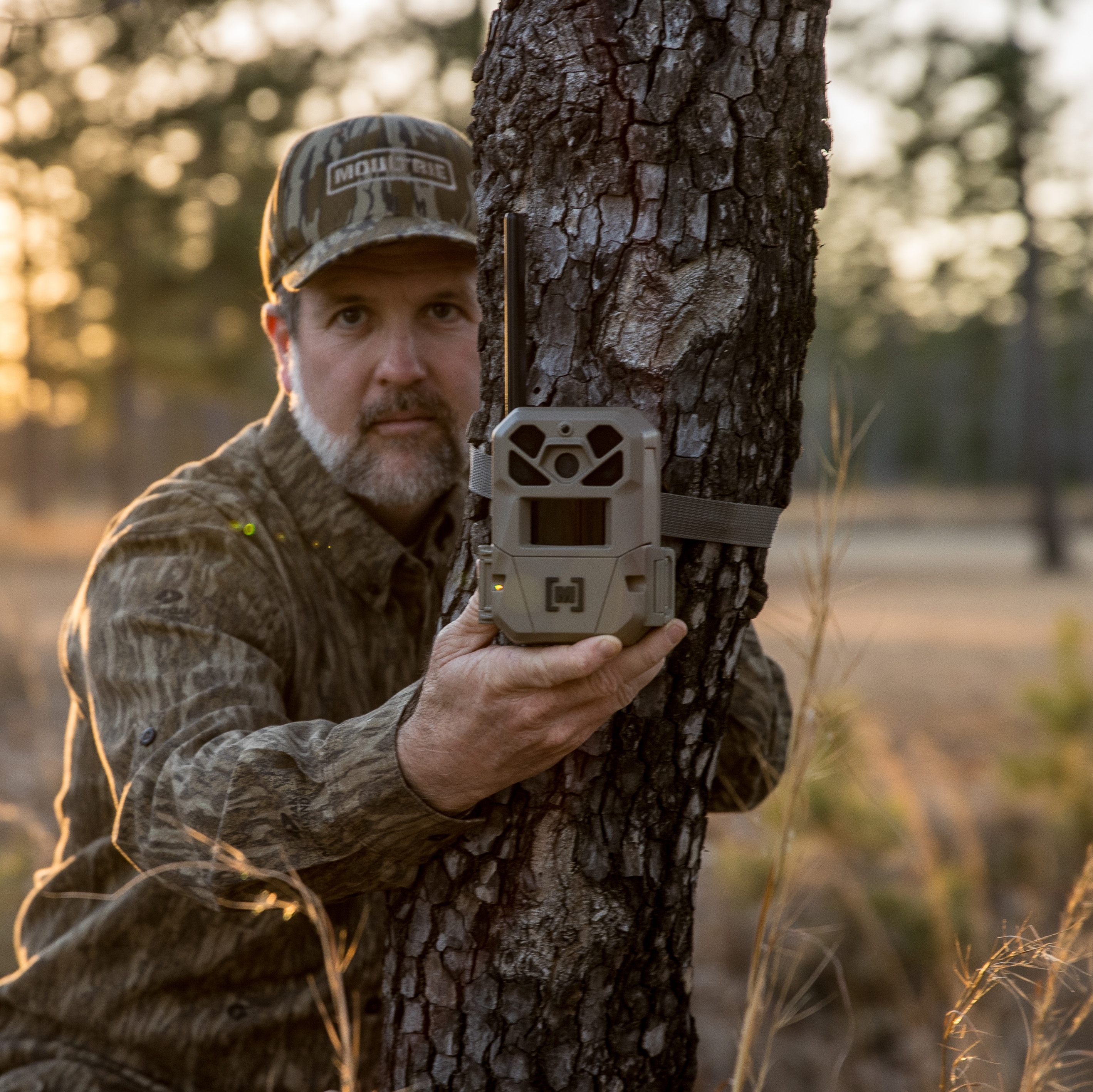 Moultrie Edge 3 PRO Cellular Trail Camera - 50MP Image Sensor - 1440p QHD Video with Audio - AI Buck Detection - GPS - 0.3s Trigger - No-Glow Flash