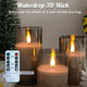 thumbnail image 4 of 3p Velas Eléctricas Led 7.5cm Flama Realista Contral Remoto Gris_3Pzas_7.5cm, 4 of 5