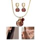 thumbnail image 2 of Pomegranate Necklace Drop Earrings Jewelry Fashion Accessories Stylish Pendant Earrings Studs Earrings for Women Girls, 2 of 5