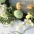 thumbnail image 5 of Qocolhg Easter Egg Bunny Themed Decorations for Home, Easter Decorative Ester Eggs Wreath Artificial Flowers Stylish Wreath For Indoor And Outdoor Spring Celebrations, 5 of 6