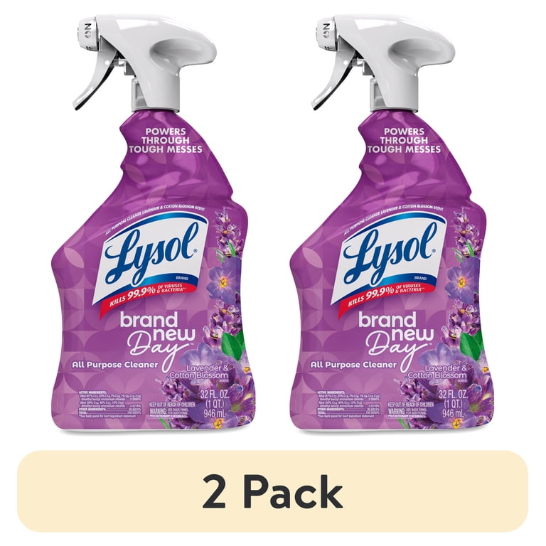 All-Purpose Cleaner Spray, Lavender & Cotton Blossom, 2-Pack photo 1