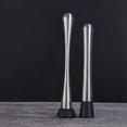 thumbnail image 2 of Vatch Stainless Steel Cocktail Muddler, Cocktails Muddler - Lime Squeezer - Beard Muddler, 2 of 5