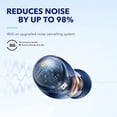 thumbnail image 2 of soundcore by Anker Space A40 Adaptive Active Noise Cancelling Wireless Earbuds, Reduce Noise by Up to 98%, Ultra Long 50H Playtime, Hi-Res Sound, App Customization, Wireless Charge (Renewed), 2 of 5