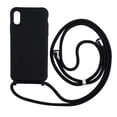 thumbnail image 1 of Funda de teléfono con collar de silicona líquida para iPhone 14 13 12 Pro 11 Pro XS MAX X XR 6 7 8 Plus SE, funda con cordón cruzado Tan Jianjun unisex, 1 of 2