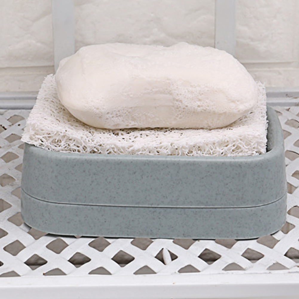 10 PCS Soap Saver Soap Dish Environmentally Friendly Mildew Drain Antislip PVC Soap Mat