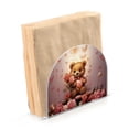 thumbnail image 2 of Bear Roses Flowers Butterflies Napkin Holder for Table Clear Napkin Stand Paper Holder Acrylic Organizer Dispenser Napkins for Dinner Kitchen Restaurant Room, 2 of 8