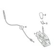 thumbnail image 2 of New Genuine Nissan Shift Knob Spring Button Return OE 349223DC2A, 2 of 10