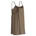 thumbnail image 2 of Ropa Playa Ocean Pacific para Mujer Vestido Sin Mangas con Elástico en Escote y Tirante Delgado Café Talla M, 2 of 4