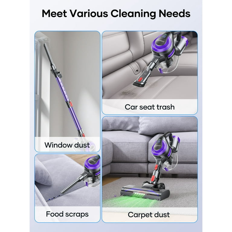 Laresar V10 Lite Cordless Stick Vacuum Cleaner Lightweight for