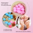 thumbnail image 3 of Dalrosia 150PCS Pom Poms, Fuzzy Pompom Puff Balls, 1 Inch Craft Pom Poms Balls for DIY, Arts, Crafts Projects, Birthday Decorations, 3 of 5