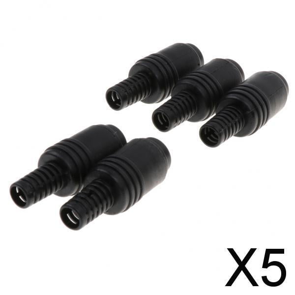 Runquan 5x5 Packs Replacement Female Electrical Plug Replacement Cord