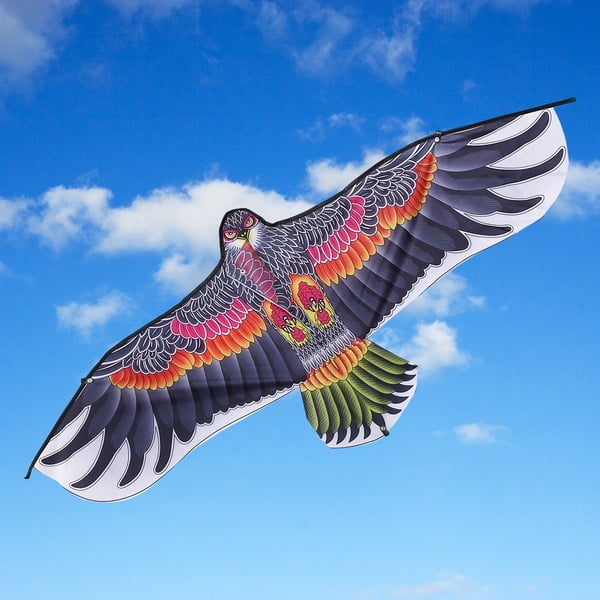New Funny 1PC Random Color 1.1M Flying Eagle Kite Children's Toy