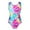 Colorful Tie Dye, variant on YONGHS Kids Girls One Piece Printed Gymnastics Leotard Bodysuit Swimsuit Swimwear Bikini Colorful Leopard 12