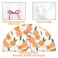 thumbnail image 4 of Rateoe Peaches Print Christmas Tree Skirt 48" for Xmas Holiday New Year Party Circle Tree Mat Ornaments Decoration, 4 of 7