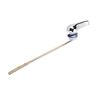 Universal Toilet Tank Flush Lever Chrome Wrench Handle Fits Most Bathroom 