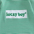 thumbnail image 4 of Leey-World Newborn Baby Girl Clothes Heart Fall Winter Outfits Waffle Stripes Footed Bodysuit Romper Cute Valentines Outfit|Green,3-6 Months, 4 of 6