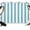 Cyan, variant on Burnt Orange Striped Backdrop for Photography,Fabric Photo Background Backdrop,Thanksgiving Orange White Stripes Photo Booth Background for Portrait Photoshoot Video Wedding Decoration Banner 7x5ft