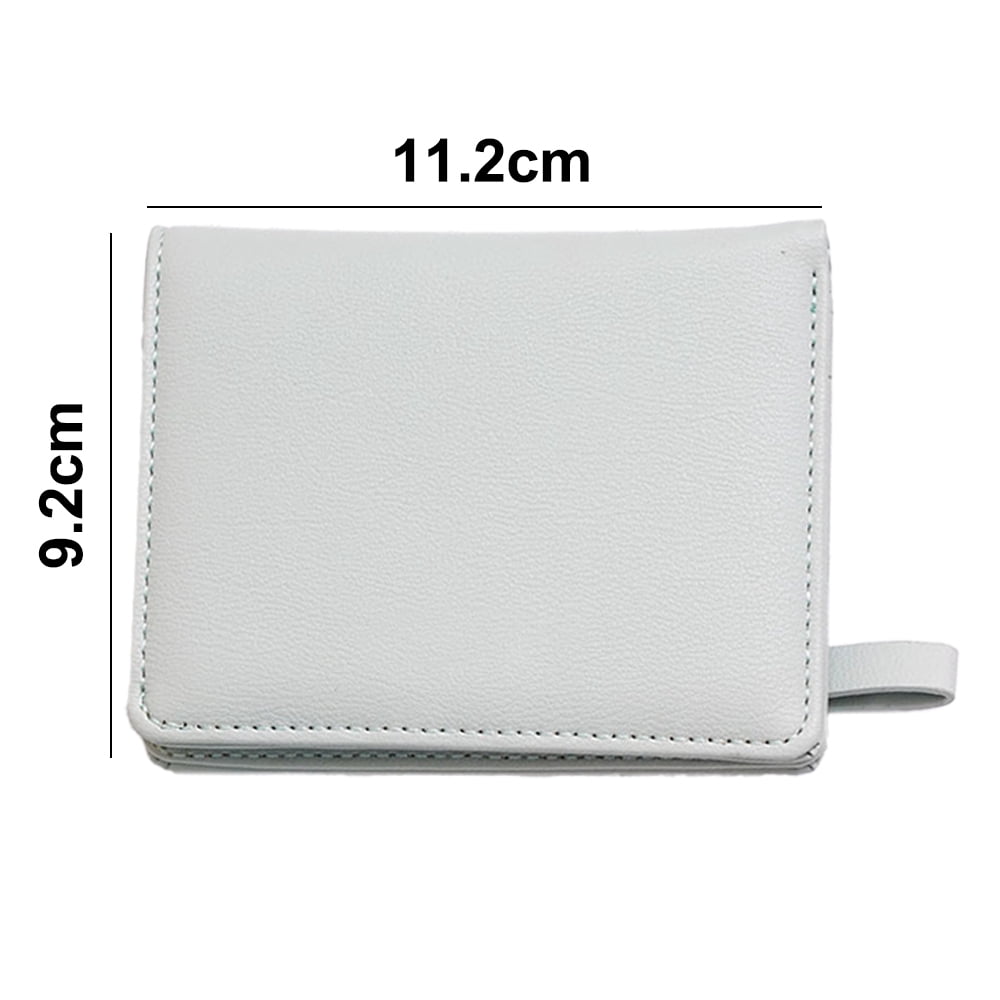 Small Wallets for Women Bifold Slim Coin Purse Zipper ID Card