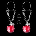 thumbnail image 2 of Nipple Shield Non Pierced Nipple Ring Clip On Nipple Ring Non Pierced Clip On Body Jewelry Rhinestone Nipple Ring Shield, 2 of 8