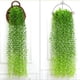 thumbnail image 1 of Simulation Willows Leaf Rattan Plants Plastic Leaf Fake Flower Indoor Living Room Wall Hanging Ceiling Dangling Green Decorative Weeping Willows, 1 of 6