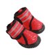 thumbnail image 5 of Calzado ajustable para exteriores, botas para perros antideslizantes rojas de 6 cm/2,4 pulgadas para mascotas de tallas S, M y L, 5 of 8