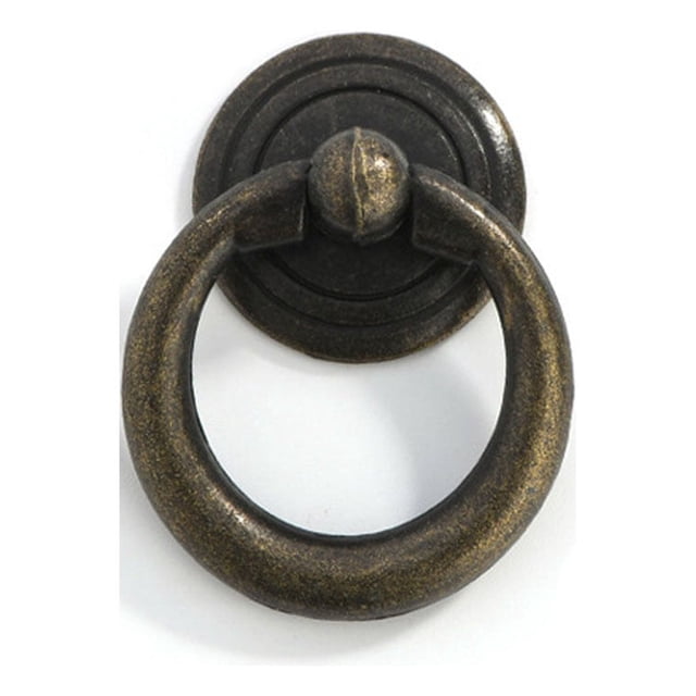 Riwesomey Tirador de armario, puerta Retro, mueble, cajón, perilla, aparador doméstico, armario, ventana, gota, reemplazo Vintage Herramientas y ferretería Bronce antiguo 16g