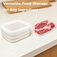 thumbnail image 3 of Multi-Layer Food Storage Container with Lid – 3 Compartments, Stackable Set for Kitchen, Transparent Lid for Fridge, 3 of 7