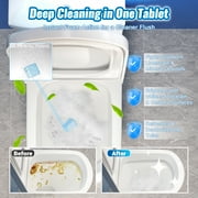 Automatic Toilet Bowl Cleaners Tablets 6 Pack, with 3 Pack Bleach ,Blue Toilet Tank Cleaner Tablets for Deodorizing & Descaling Household Toilet Cleaners for Bathroom