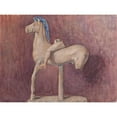 thumbnail image 3 of Marie Henriques 14x12 Black Modern Framed Museum Art Print Titled - Horse with Rider (Acropolis Museum Inv. 700) (1911), 3 of 5