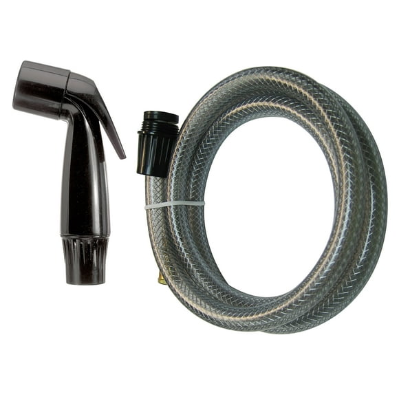 Pulverizador de fregadero Plumb Pak PP815-4 de plástico, 135 cm, color negro