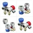 thumbnail image 4 of 2 Pcs Coupler Connector for Charging Hose Air Conditioning Tool Hose Coupler Coupler Connector for Air Conditioning, 4 of 5