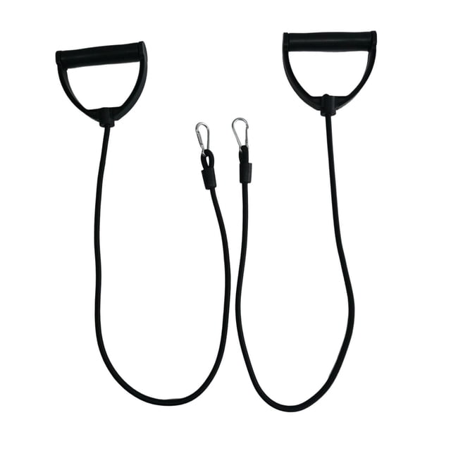 Manijas de , cuerda para tríceps, accesorio de cable, 1 par de empuñaduras antideslizantes para los hombros Aluminio